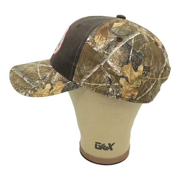 Realtree Edge Camo Embroidered Antlers Logo Snapback Cap Trucker Hunter Hat NEW - Picture 9 of 12